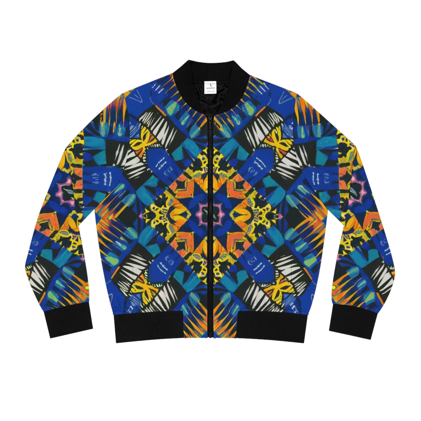 Women's Bomber Jacket - Flourishing Faith Design