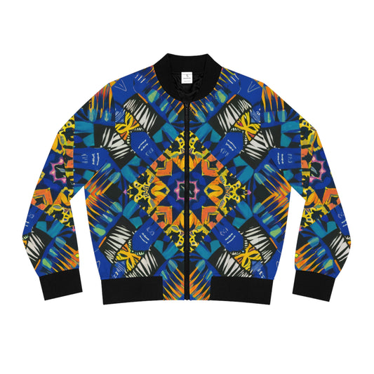 Women's Bomber Jacket - Flourishing Faith Design