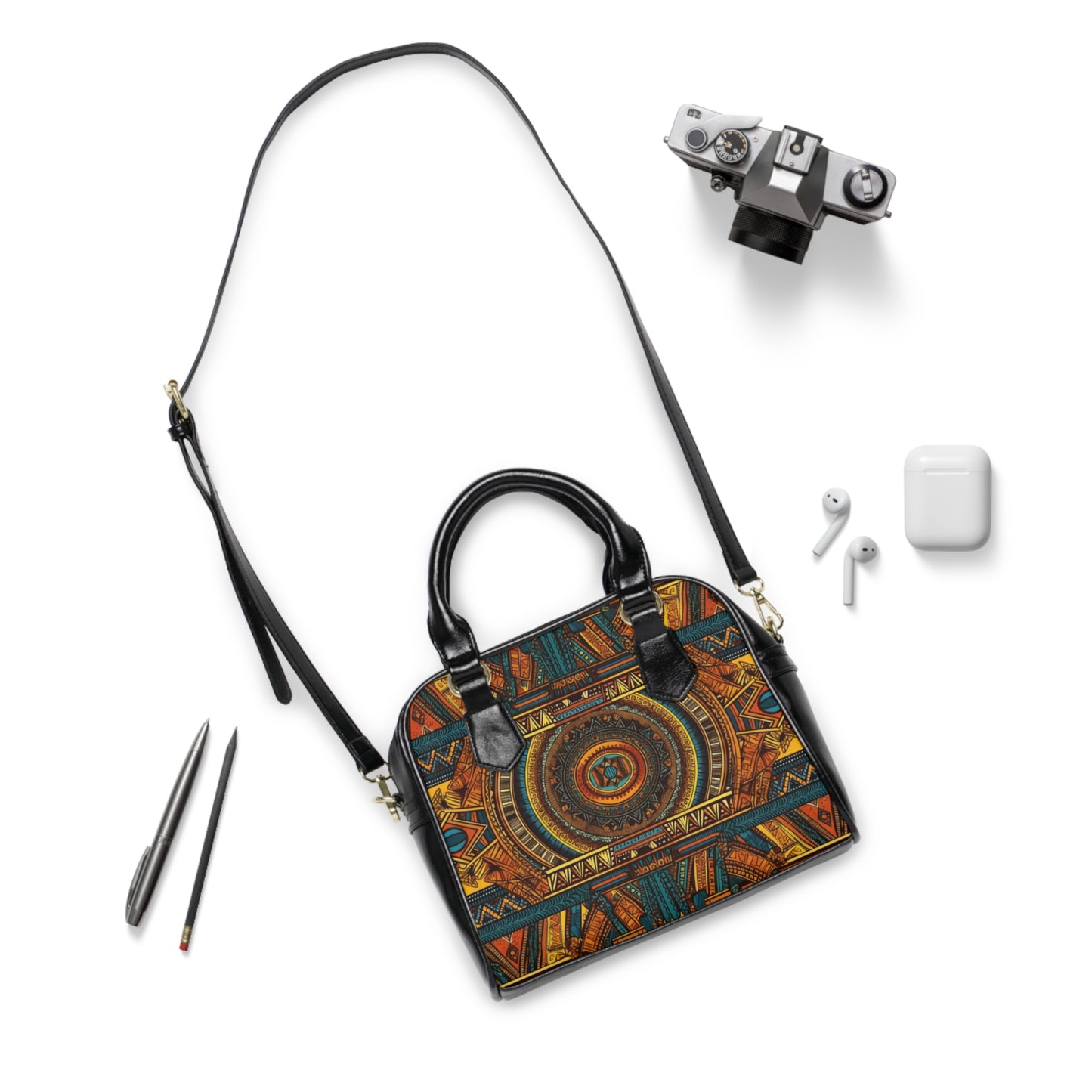 Shoulder Handbag - Graceful Journey Design