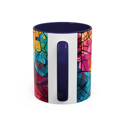 Accent Coffee Mug, 11oz - Radiant Redemption Design