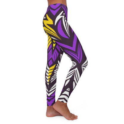 Copy of Women's Spandex Leggings - Hope Swirls Design