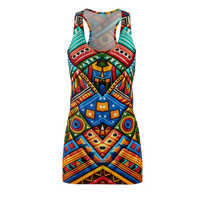 Women's Cut & Sew Racerback Dress (AOP) - Zalaleia Design