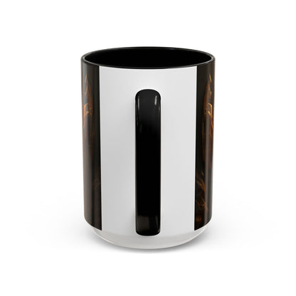 Accent Coffee Mug, 11oz - Lion of Majesty Design