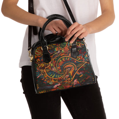 Shoulder Handbag - Radiance of Faith Design