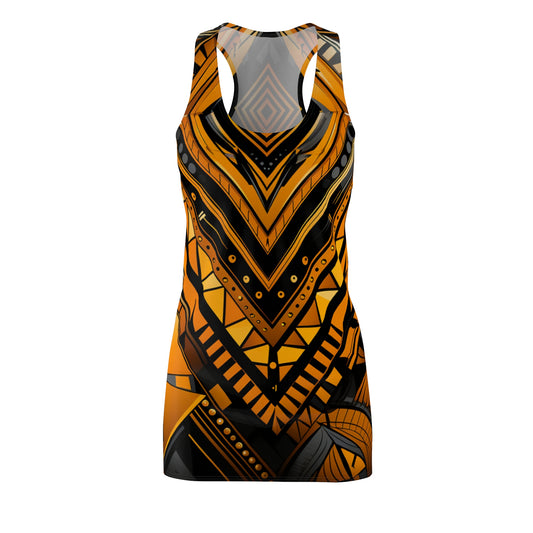 Women's Cut & Sew Racerback Dress (AOP) - Luz, Design Angola