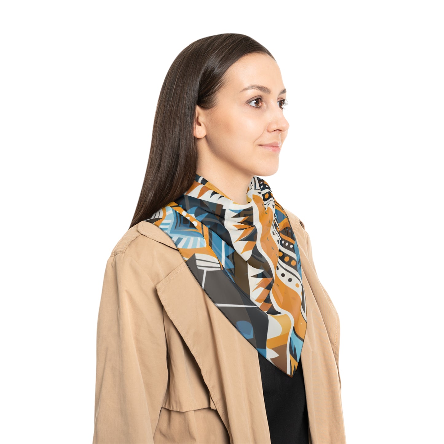 Unisex Poly Scarf - Covenant Design