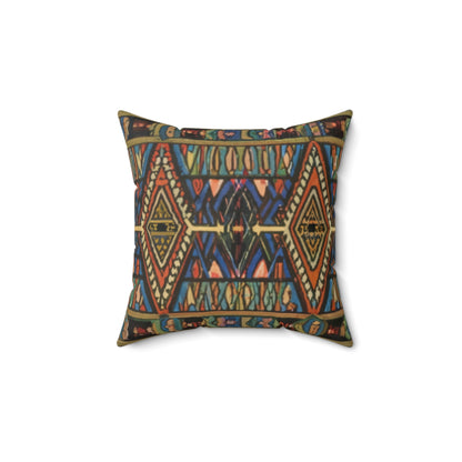 Spun Polyester Square Pillow - Radiance of Creation Design