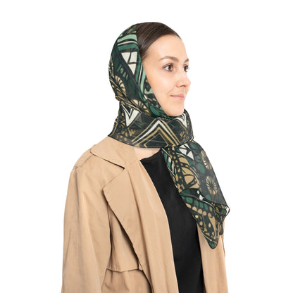 Unisex Poly Scarf - Ibrahim Dream Design