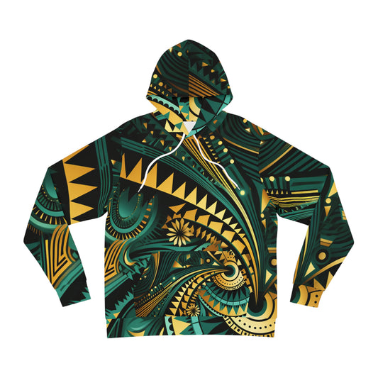 Fashion Hoodie - African Emerald Design