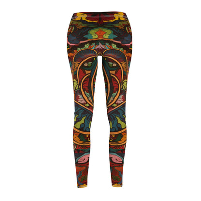 Women's Cut & Sew Casual Leggings - Radiance of Faith Design