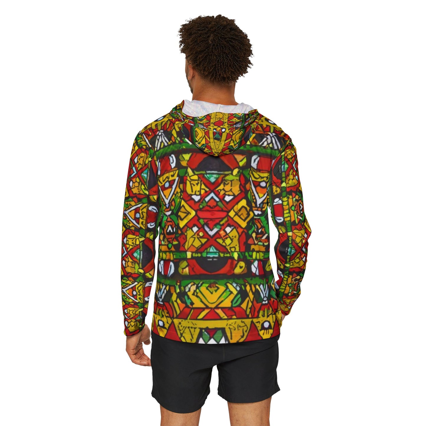 Men's Sports Warmup Hoodie - Tangaza Design