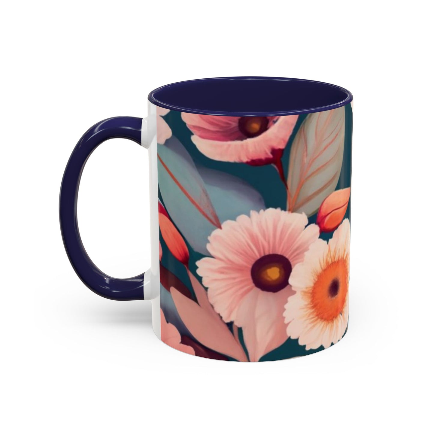 Accent Coffee Mug, 11oz - Hope flowers