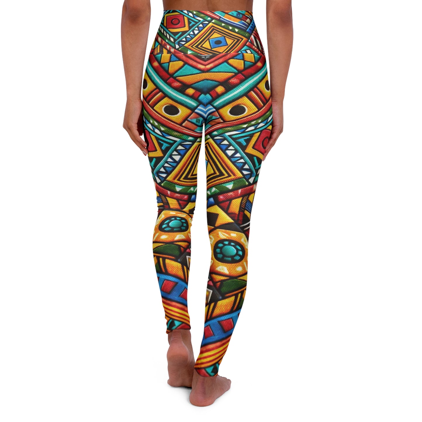 High Waisted Leggings - Zalaleia Design