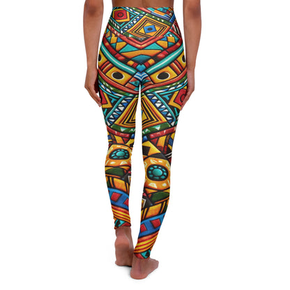 High Waisted Leggings - Zalaleia Design