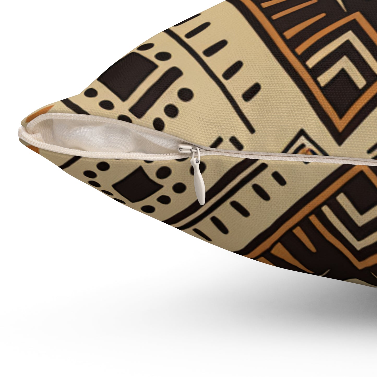Spun Polyester Square Pillow - Kalahari Accord Design