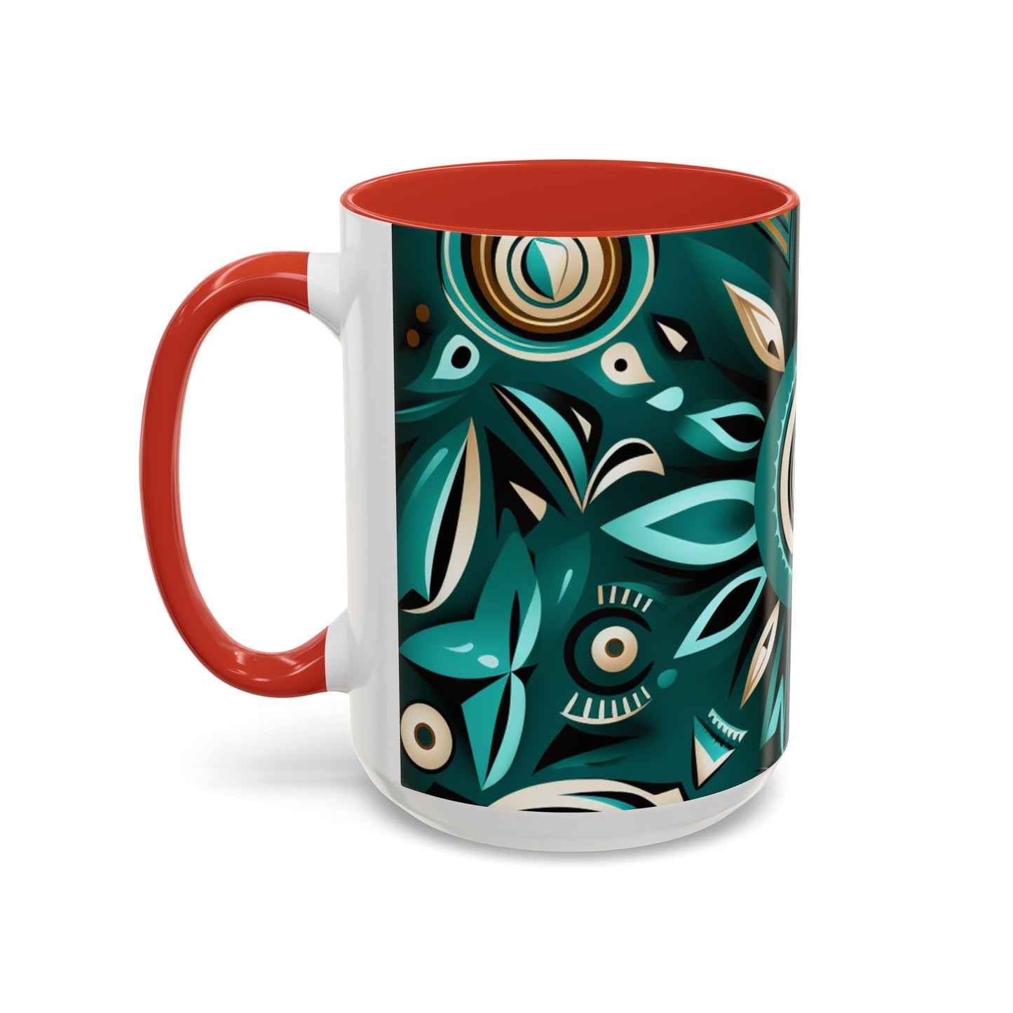 Accent Coffee Mug, 11oz - Flourishing Spirit Design