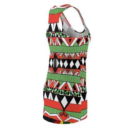 Women's Cut & Sew Racerback Dress - Kipipiri Design