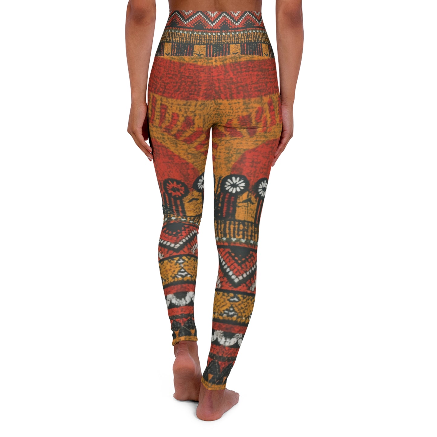High Waisted Leggings - Fractured Hope Design