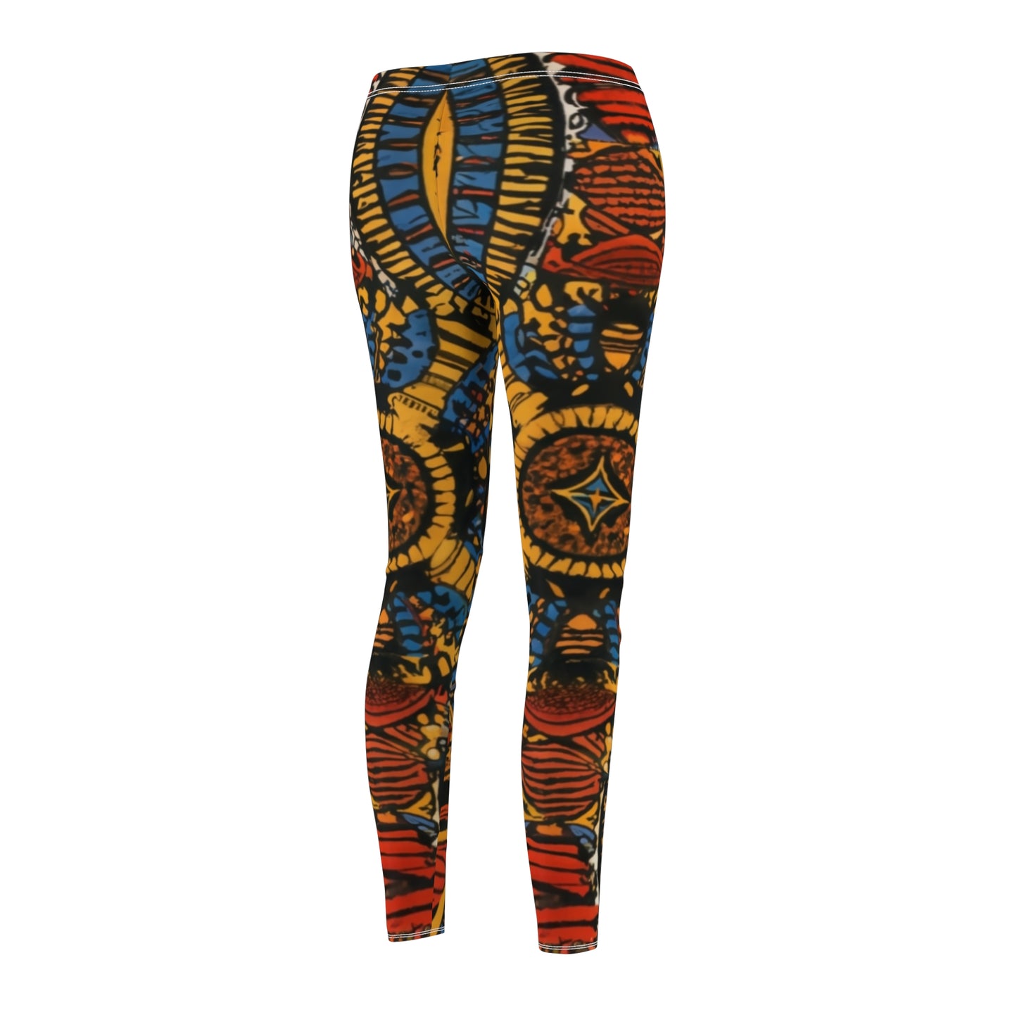 Women's Cut & Sew Casual Leggings - Chosen Royalty Design