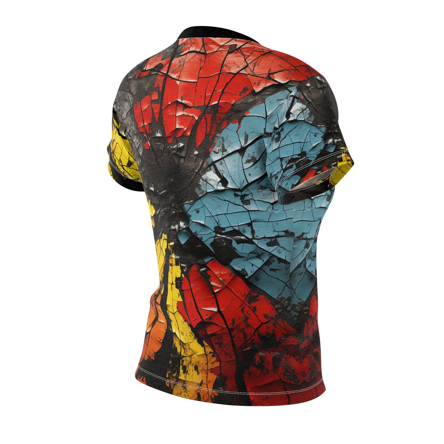 Women's Cut & Sew T-shirt - Fractured Unity Design