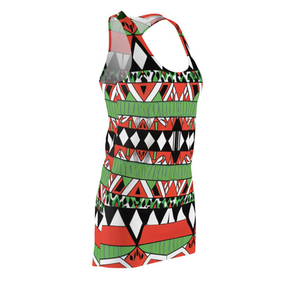 Women's Cut & Sew Racerback Dress - Kipipiri Design