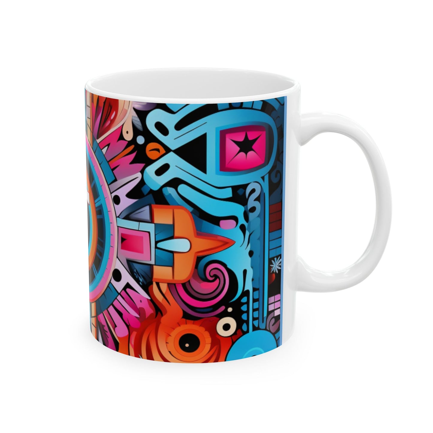 Ceramic Mug 11oz - Sema Neema Design