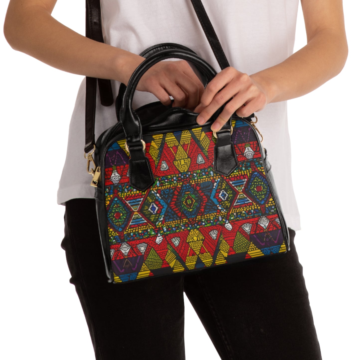 Shoulder Handbag - Rainbow Ridge Design