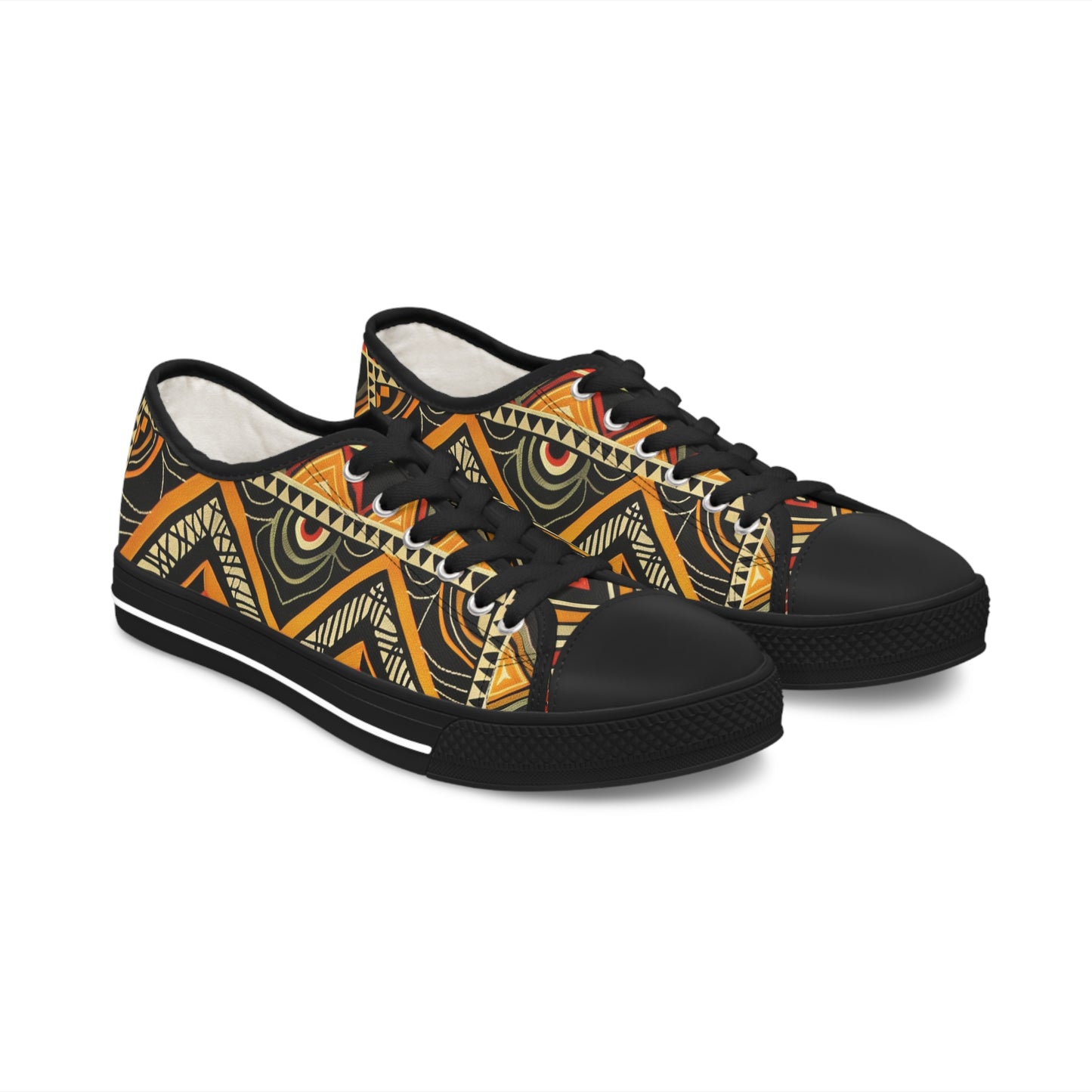 Women's Low Top Sneakers - Matobo Design