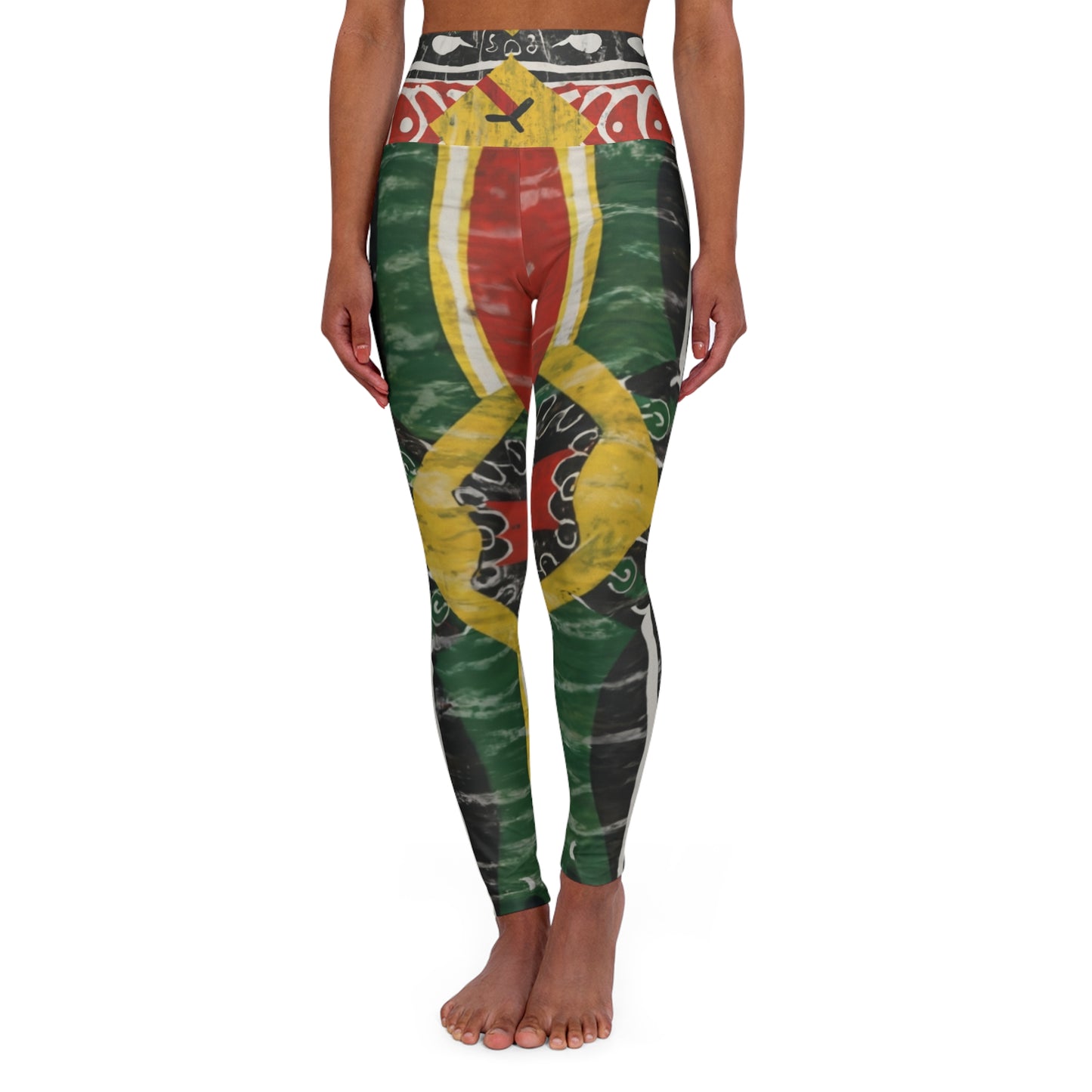 High Waisted Leggings - Rooted in Faith Design