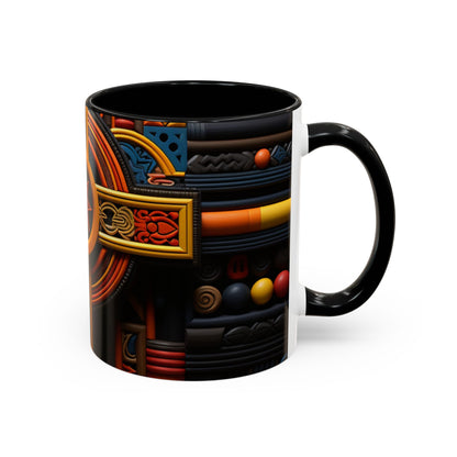 Accent Coffee Mug, 11oz - Crossroads of Unity Design