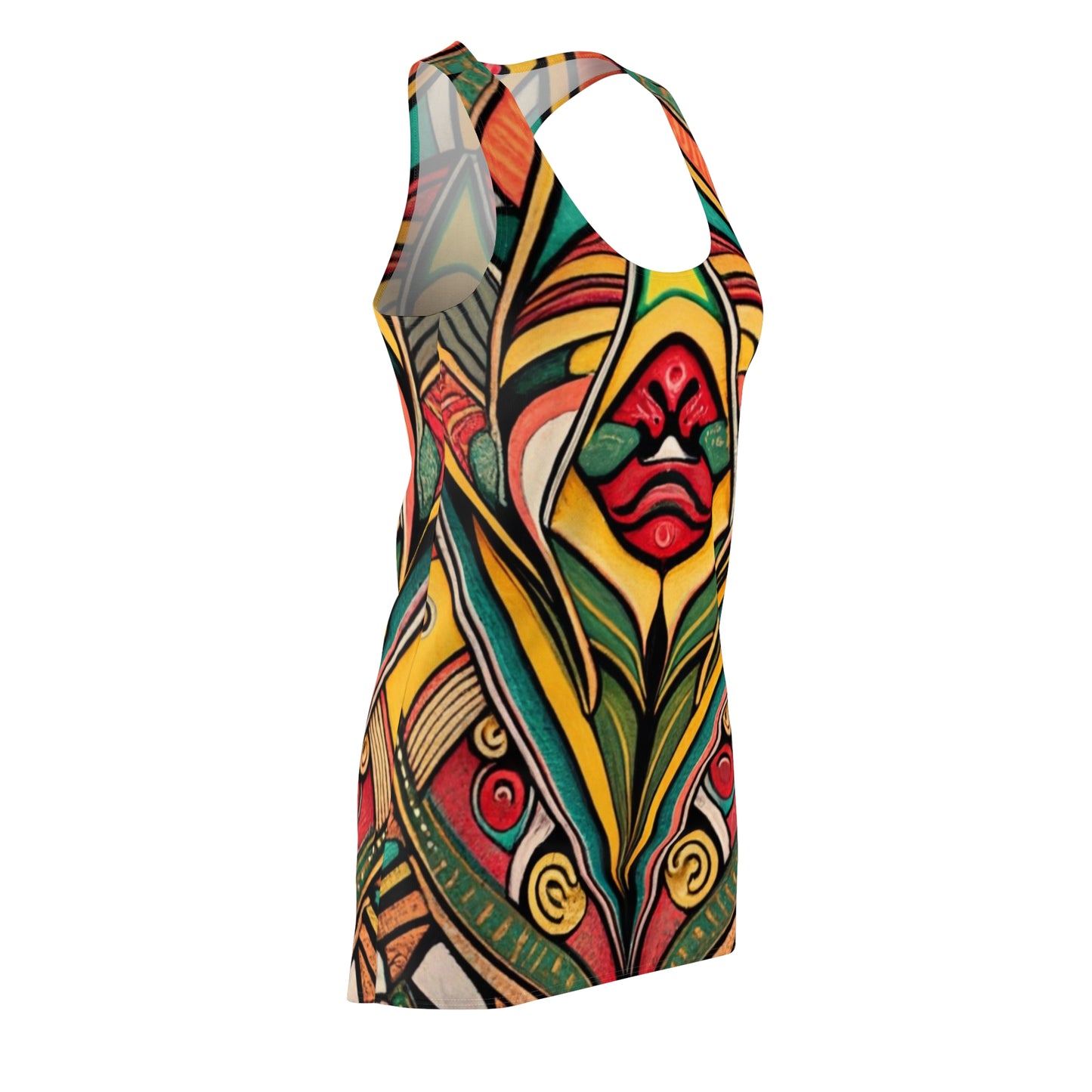 Women's Cut & Sew Racerback Dress (AOP) Afi Design