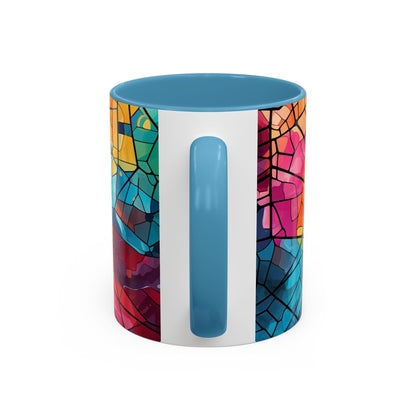 Accent Coffee Mug, 11oz - Radiant Redemption Design
