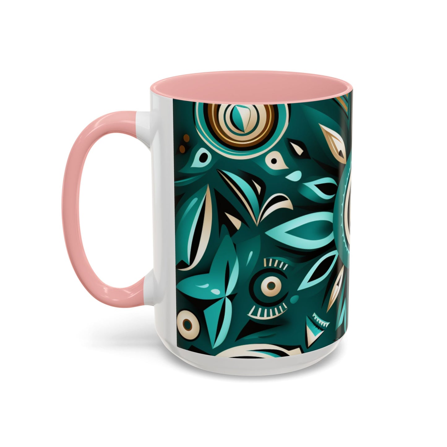 Accent Coffee Mug, 11oz - Flourishing Spirit Design