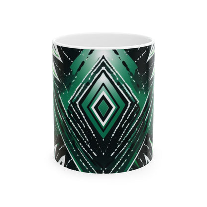 Ceramic Mug 11oz - Naija Tye Dye Design