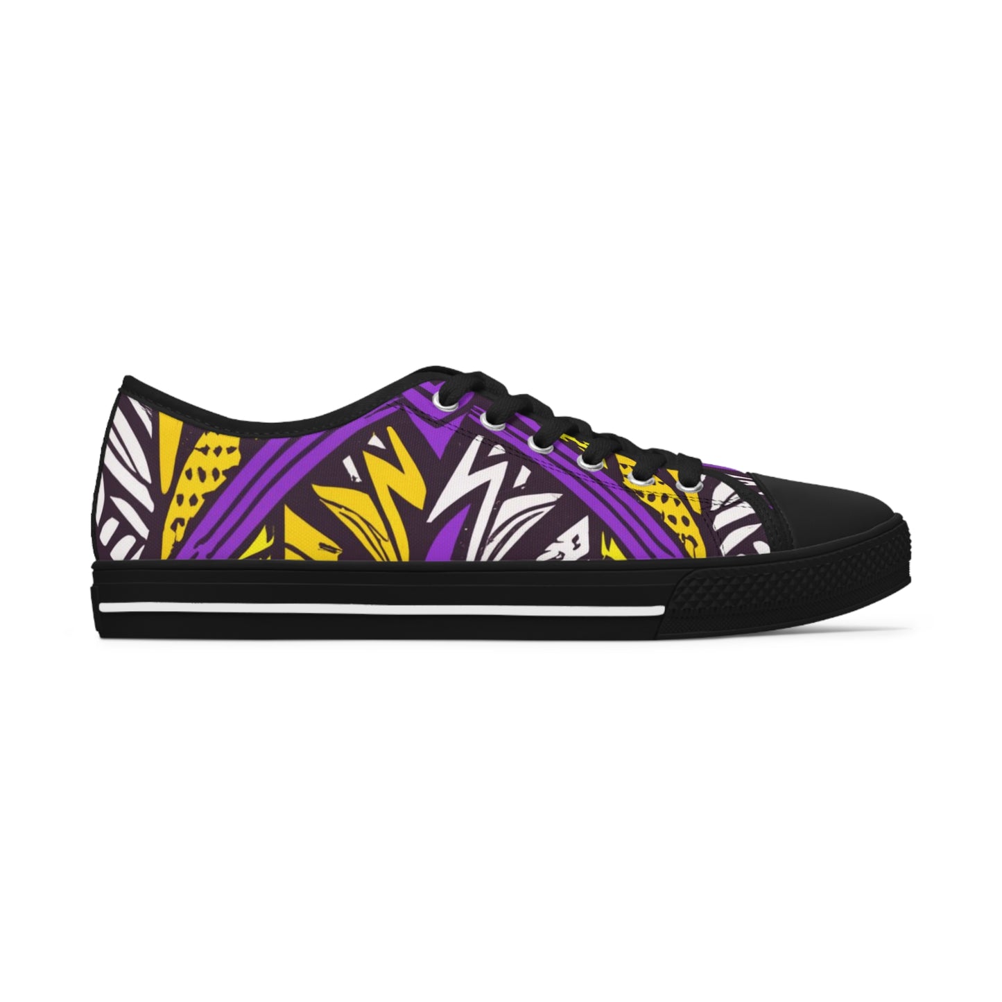 Women's Low Top Sneakers - Crown of Life Design