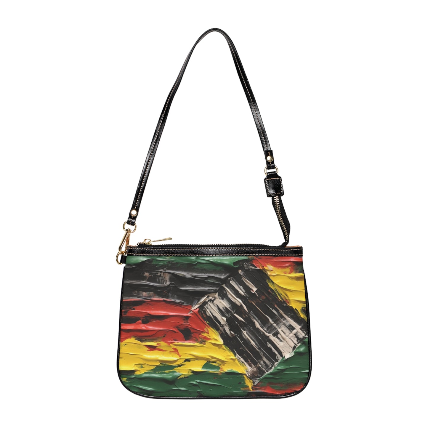 Small Shoulder Bag - Afro Abstract Design