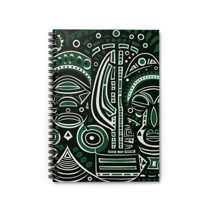 Spiral Notebook -Ruled Line - Aminu Design