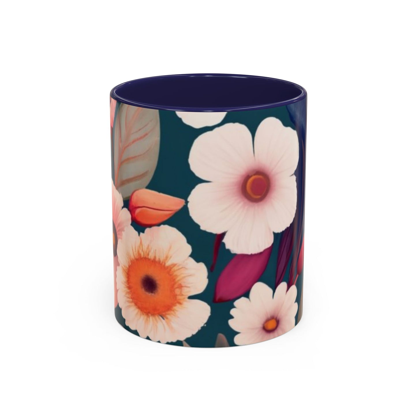 Accent Coffee Mug, 11oz - Hope flowers