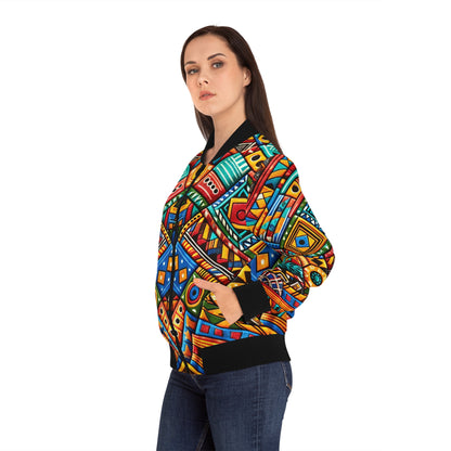 Women's Bomber Jacket - Zalaleia Design