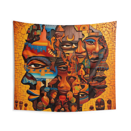 Indoor Wall Tapestries - Faces of Grace Design