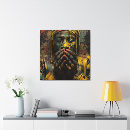 Canvas Gallery Wraps - Praying Warrior Design