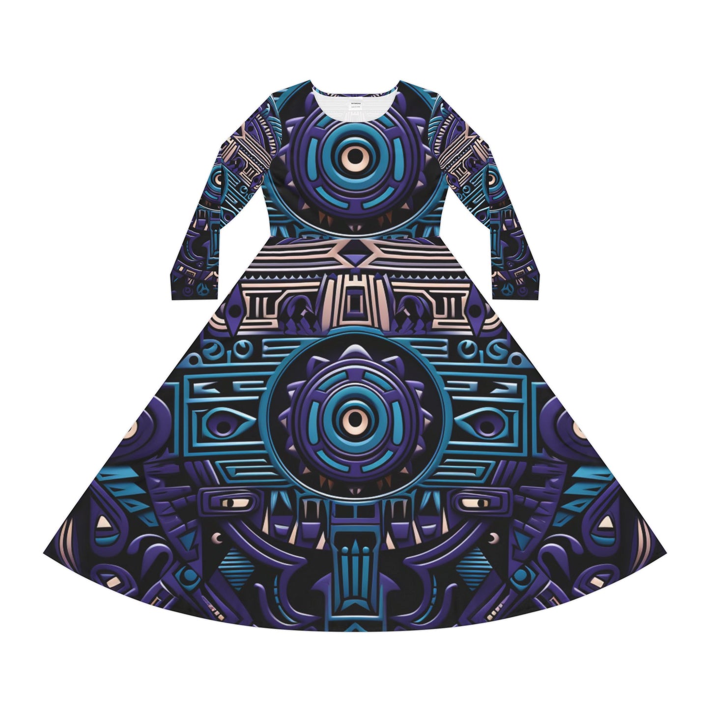 Women's Long Sleeve Dance Dress - Radiant Truth Design