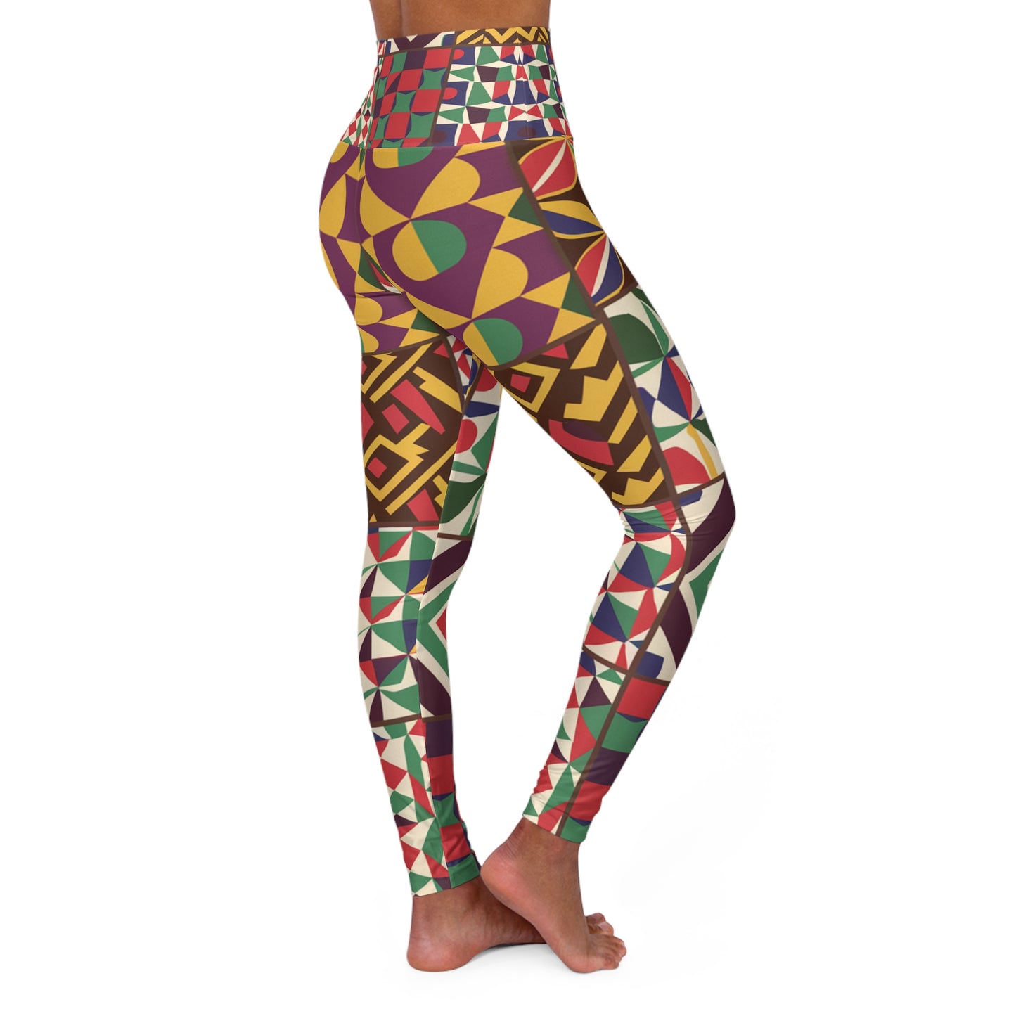 High Waisted Leggings - Radiance of Creation Design