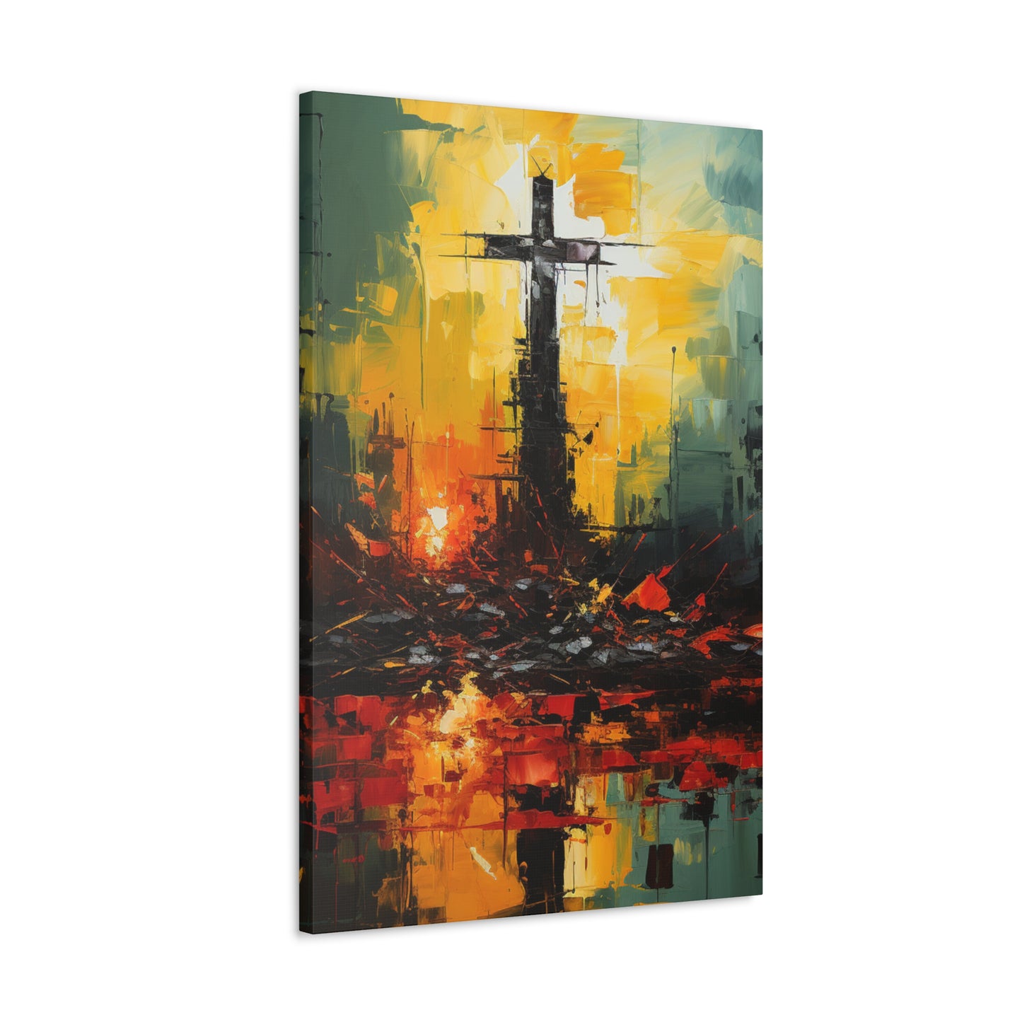 Canvas Gallery Wraps - Cross of Redemption Design