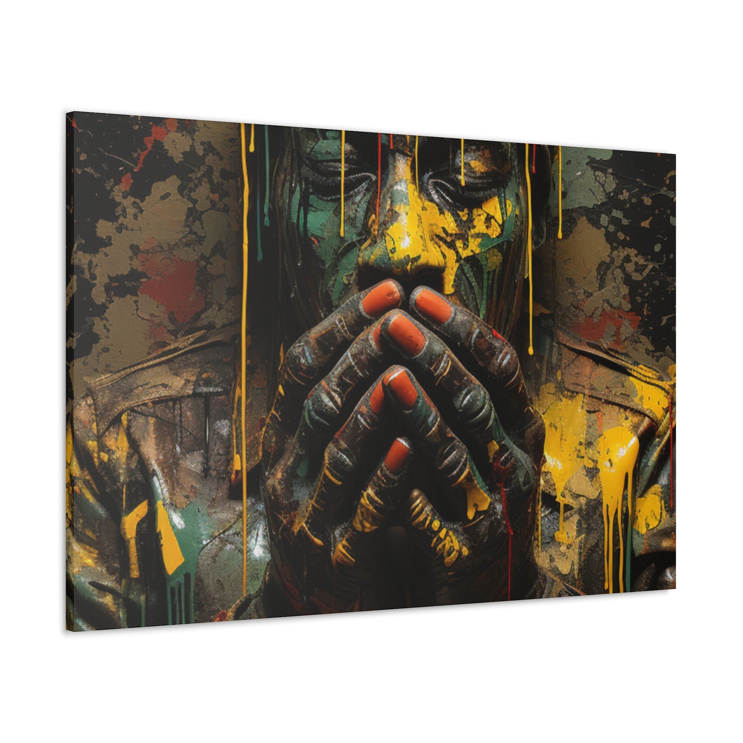 Canvas Gallery Wraps - Praying Warrior Design