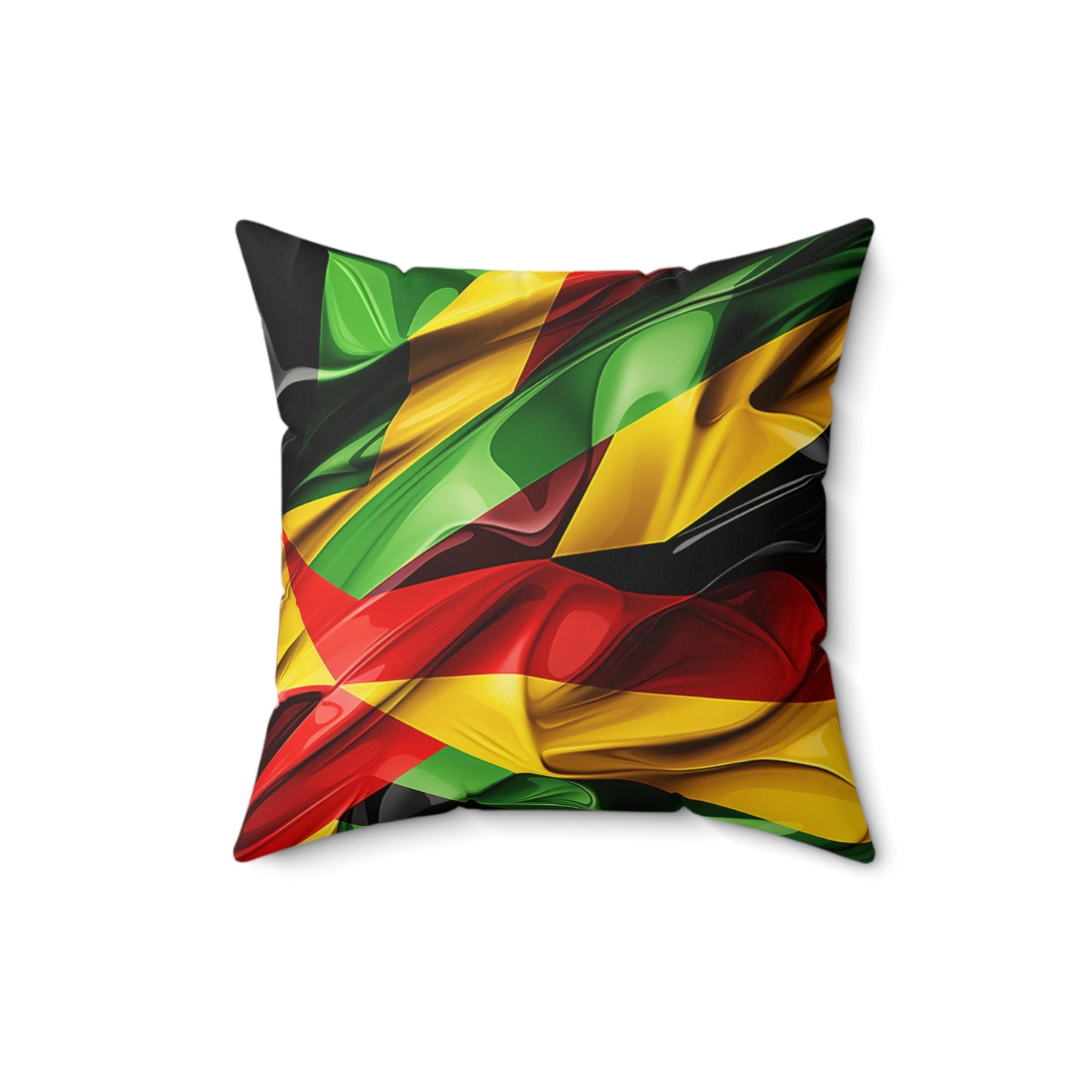 Spun Polyester Square Pillow - Colours Of Zion