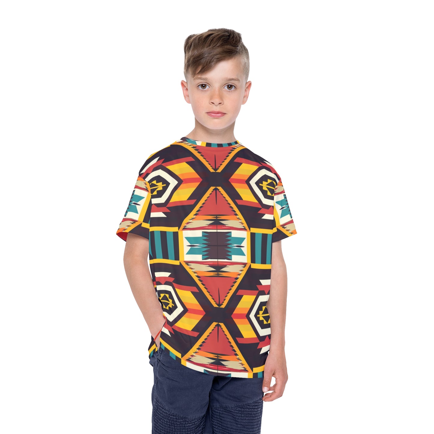 Kids Sports Jersey -  Covenant Flame Design