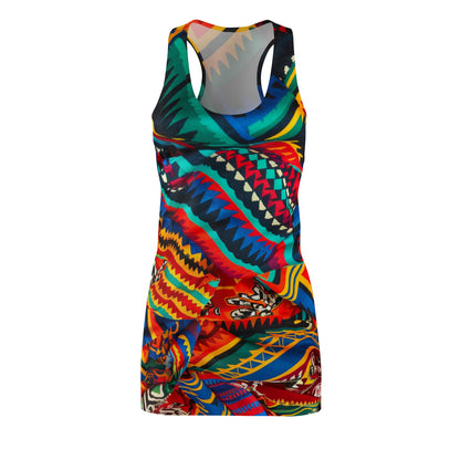 Women's Cut & Sew Racerback Dress (AOP) - Akamba Promise Design