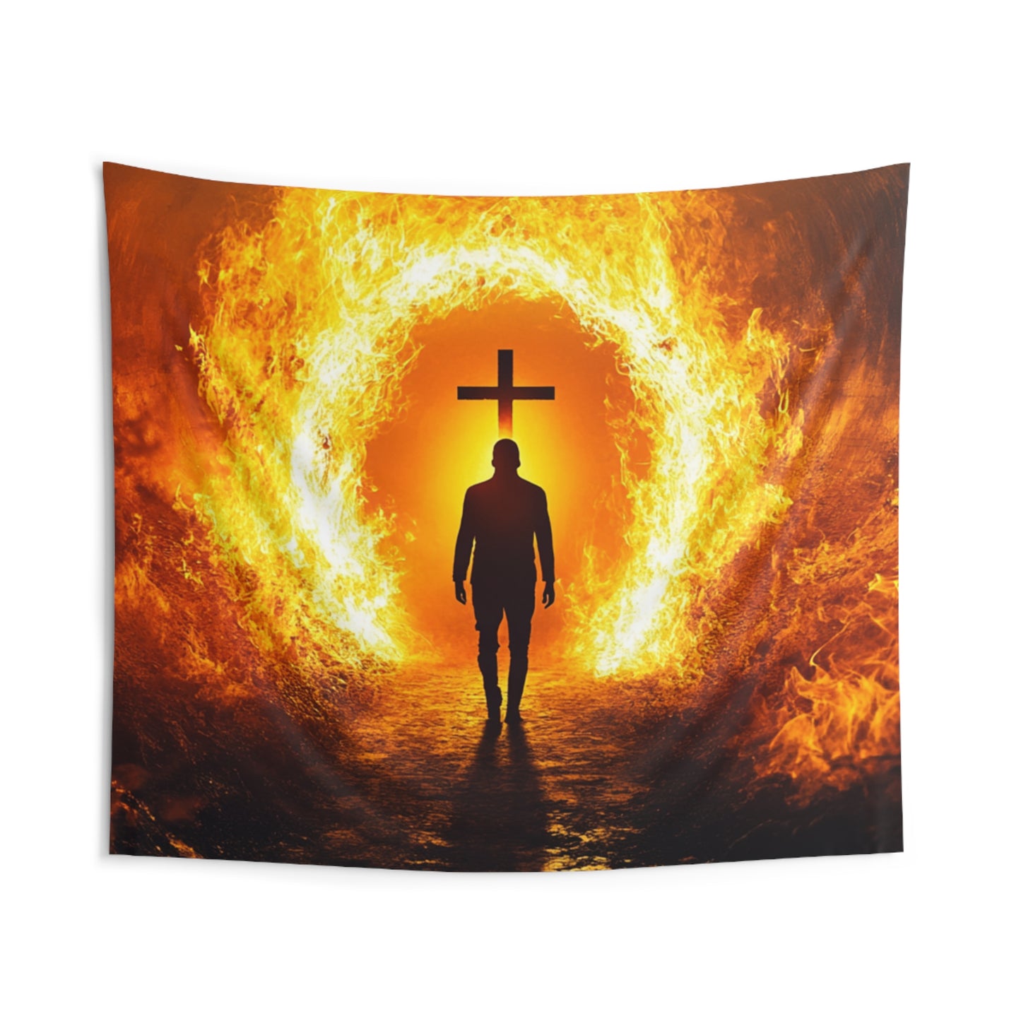 Indoor Wall Tapestries - Refiner's Fire Design