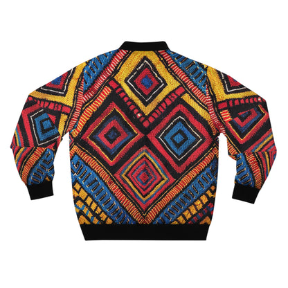 Men's Bomber Jacket - Chevron Unity Design